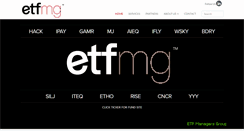 Desktop Screenshot of etfmg.com